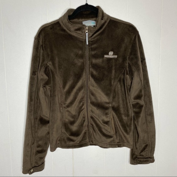 Free Country Brown Fleece Jacket - Picture 8 of 8